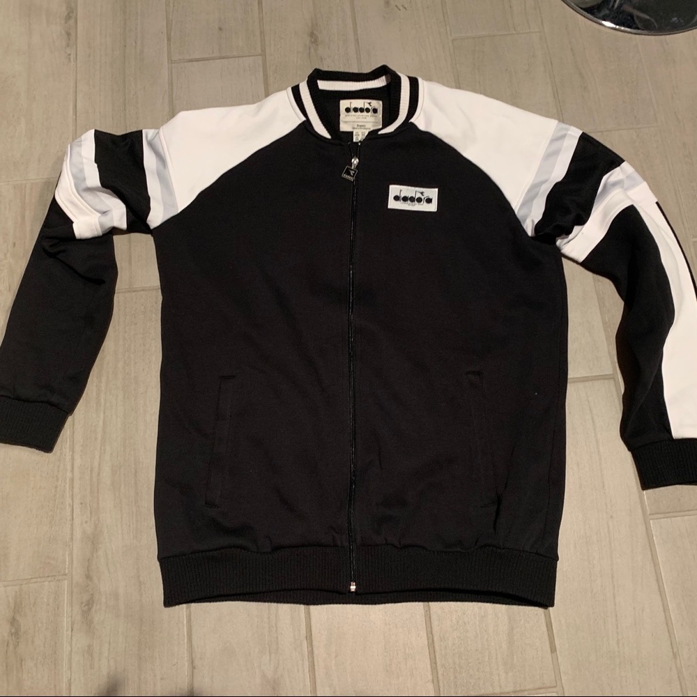 Diadora sweater zip up jacket